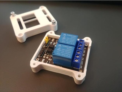 azdelivery 2-channel relay module case qgel 3d print model - Mito3D