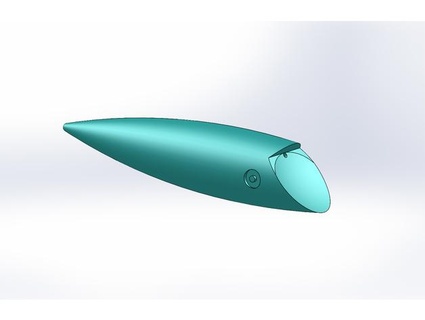 tomic style fishing plug printedgenius 3d print model - Mito3D