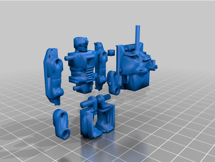 tank transformer printernerd1 3d print model - Mito3D