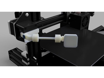ender 3 camera mount lockable ball joints creappie 3d print model - Mito3D