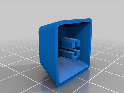 remixed - mechanical keyboard key cap fla labs 3d print model - Mito3D