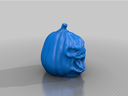 vampire pumpkin new justinds89 3d print model - Mito3D