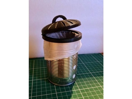 upcycled tin trashcan arkay894 3d print model - Mito3D