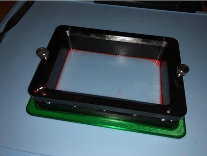 monoprice mini-sla resin vat tray wpski 3d print model - Mito3D