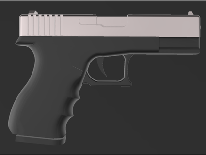 glock 19 gen 3 sachro 3d print model - Mito3D
