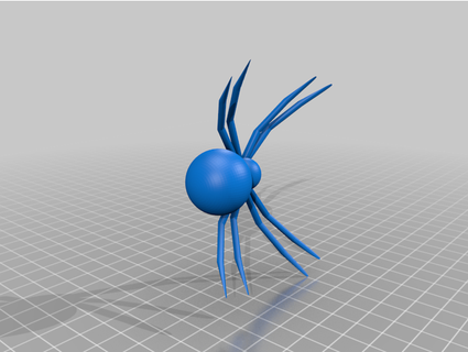 nero vedova ragno sacro 3d print model - Mito3D