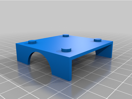 anycubic mega i3 pró topo bandeja rcbran 3d print model - Mito3D