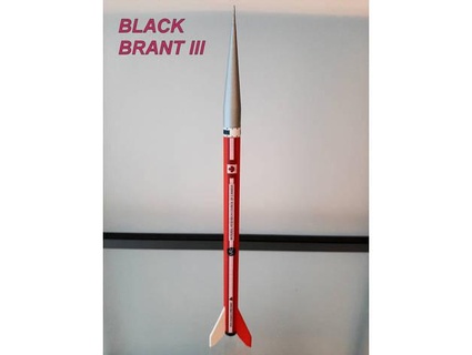 Preto Brant iii soando foguete jfcusson 3d print model - Mito3D
