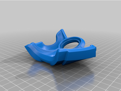 Eisen Handschuh Palme Loch wackeln 3d print model - Mito3D