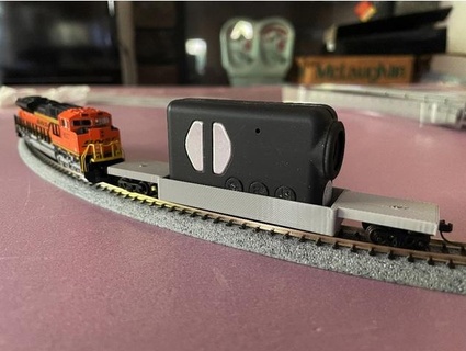 n scale train video camera flatcar ksaathoff 3d print model - Mito3D