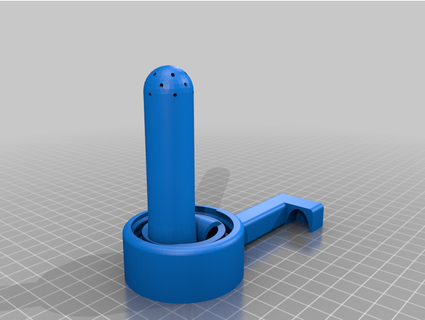 pequeño bub v2 pulmón vidrio 3d print model - Mito3D