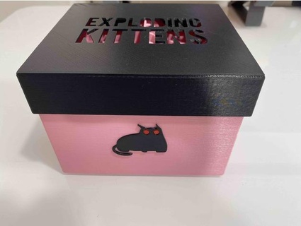 exploding kittens logo valvala 3d print model - Mito3D