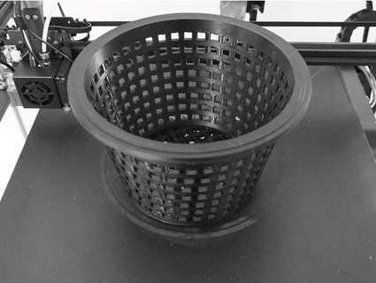 customizable round pool skimmer basket nmosfet 3d print model - Mito3D