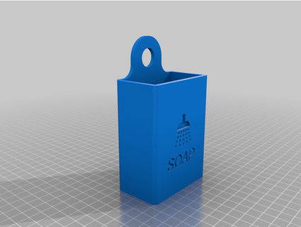 soap holder v2 sadnarhwall 3d print model - Mito3D