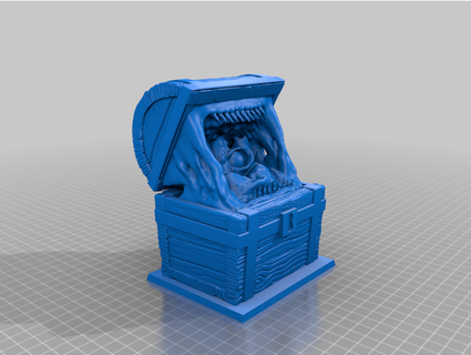 Tesoro cassapanche forgia 3d print model - Mito3D