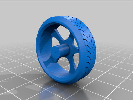 car wheel kharakternyk 3d print model - Mito3D