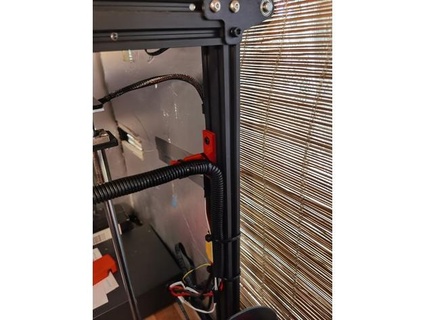 cavo supporto ender 5+ 20mm canale madgutts 3d print model - Mito3D