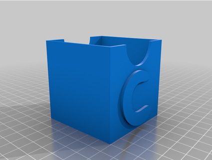 3x3 rubik's cube case unclefatty monkey 3d print model - Mito3D