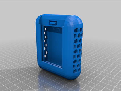 redondeado bolso organizador caja tu cerebro 3d print model - Mito3D