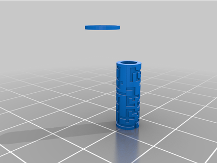 cylindre Labyrinthe rmasin5 3d print model - Mito3D