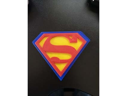 superman logo hollymolly007 3d print model - Mito3D