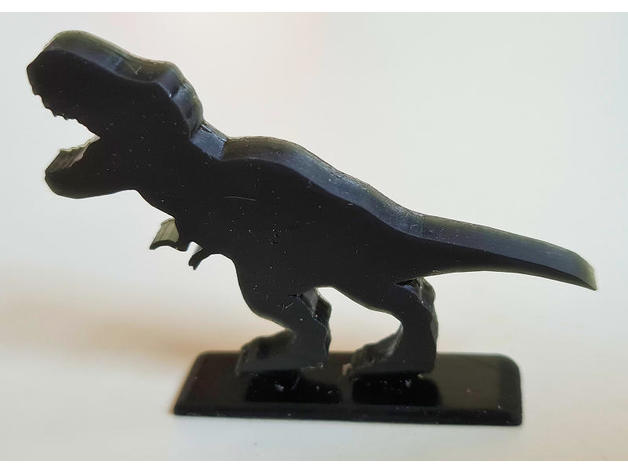 marker - gods love dinosaurs gatheroth black 3D print model - Mito3D