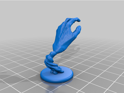 mage hand harmless-de 3d print model - Mito3D