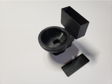 toilet real plumbing angrysquirrel 3d print model - Mito3D