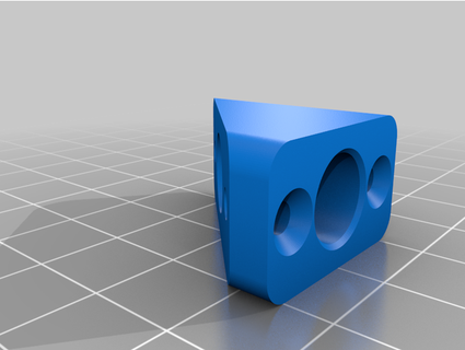 angled filament flange flat surfaces dxstp 3d print model - Mito3D