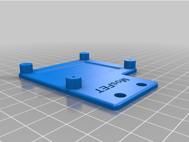 mosfet suporte lk4 pró u30 spiga76 3D print model - Mito3D