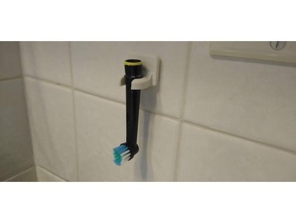 orale b braun spazzolino mancia titolare supporto bradcrc 3d print model - Mito3D