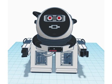 hielo piratas centinela droide rkxone 3d print model - Mito3D