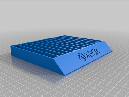 xbox game case holder tempest918 3d print model - Mito3D