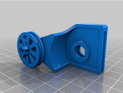 filamento guía rail ender 3 Pro guia kelleral3d 3d print model - Mito3D