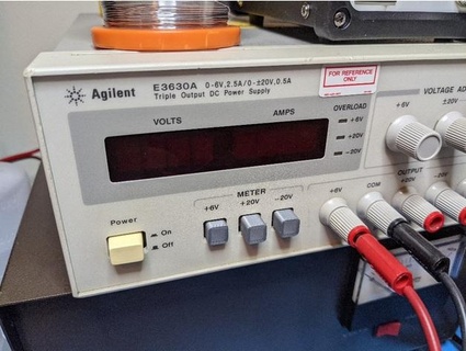 agilent e3630a Leistung liefern Voltmeter Taste Deckel aramdergev 3d print model - Mito3D