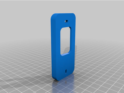 wyze doorbell cam angling wedge kimgkimg 3d print model - Mito3D