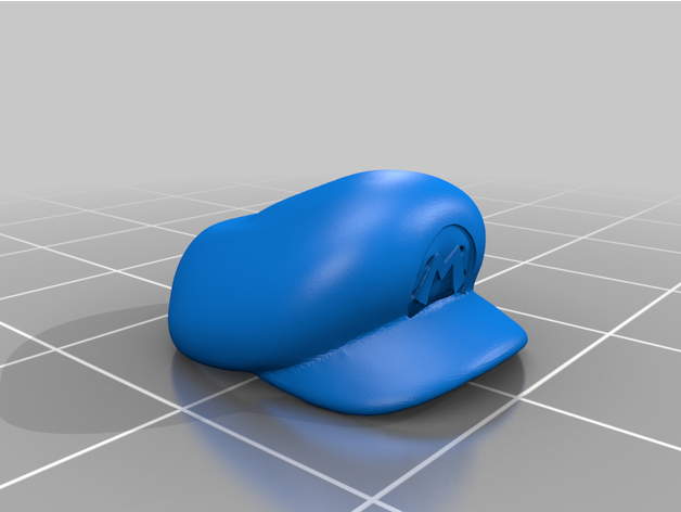 gorra mario 39 s chapéu alfonso1899 3D print model - Mito3D
