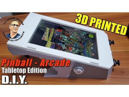 pinball arcade tabletop toddsworld 3d print model - Mito3D