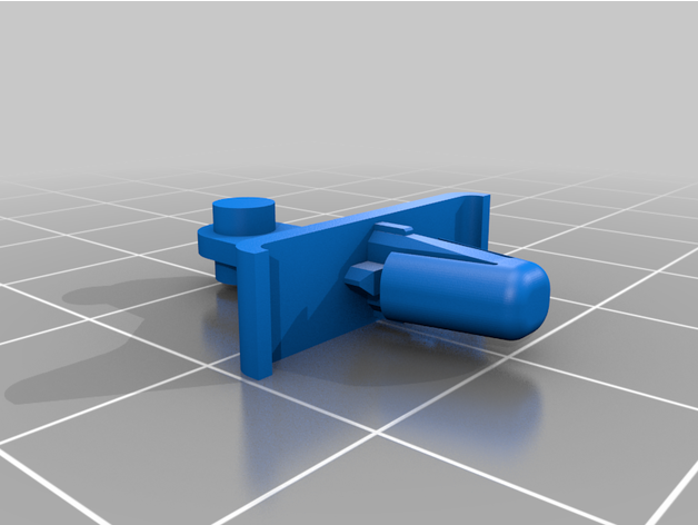 otturatore clip persiane orgoglio 3D print model - Mito3D
