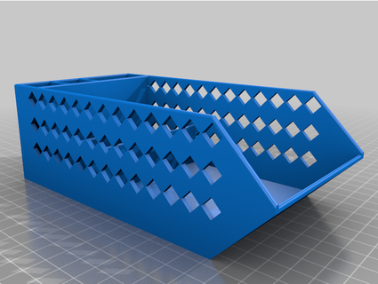 anycubic i3 méga espace rangement boîte matsch3d 3d print model - Mito3D