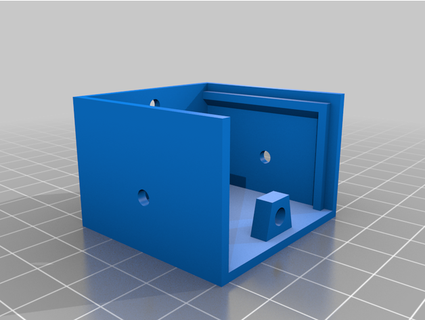 volksfr se kabelbox achse Katze 3d print model - Mito3D
