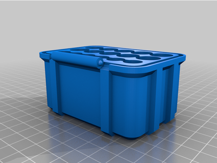 aa+aaa battery box remix alvoeiro 3d print model - Mito3D