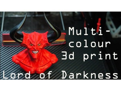 lord darkness legend multicolour support free remix iczfirz 3d print model - Mito3D