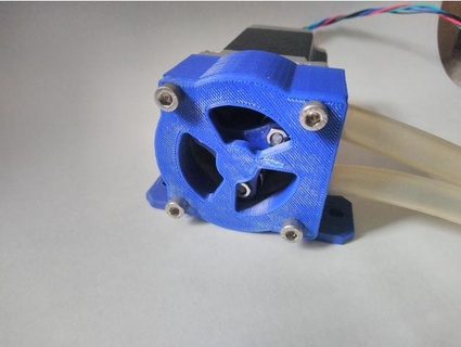peristaltic pump nema23 printmefaster 3d print model - Mito3D