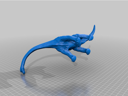dinosaure mamenchisaurus revopoint 3d print model - Mito3D