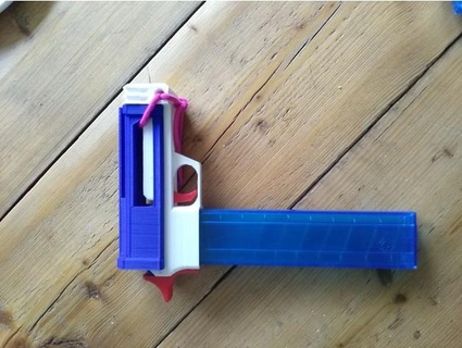 nerf pistola ballesta zero blade 3d print model - Mito3D