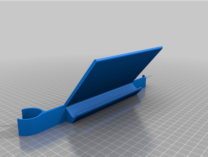 sunny elliptical machine phone pad mount lcsteve 3d print model - Mito3D
