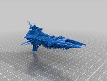 despoiler battleship bfg skaltar 3d print model - Mito3D