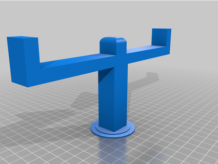 oculus rift stand riftborn 3d print model - Mito3D