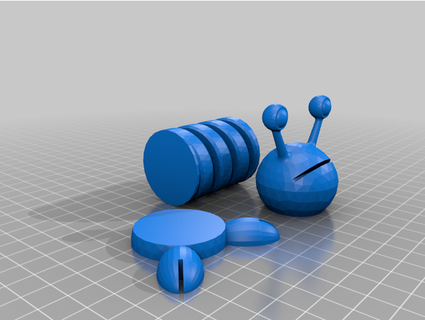 filatech helien flexi helix alien 3d print model - Mito3D